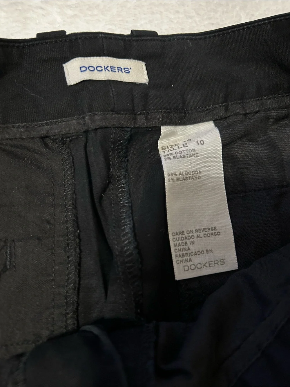 Women’s Black Casual Shorts